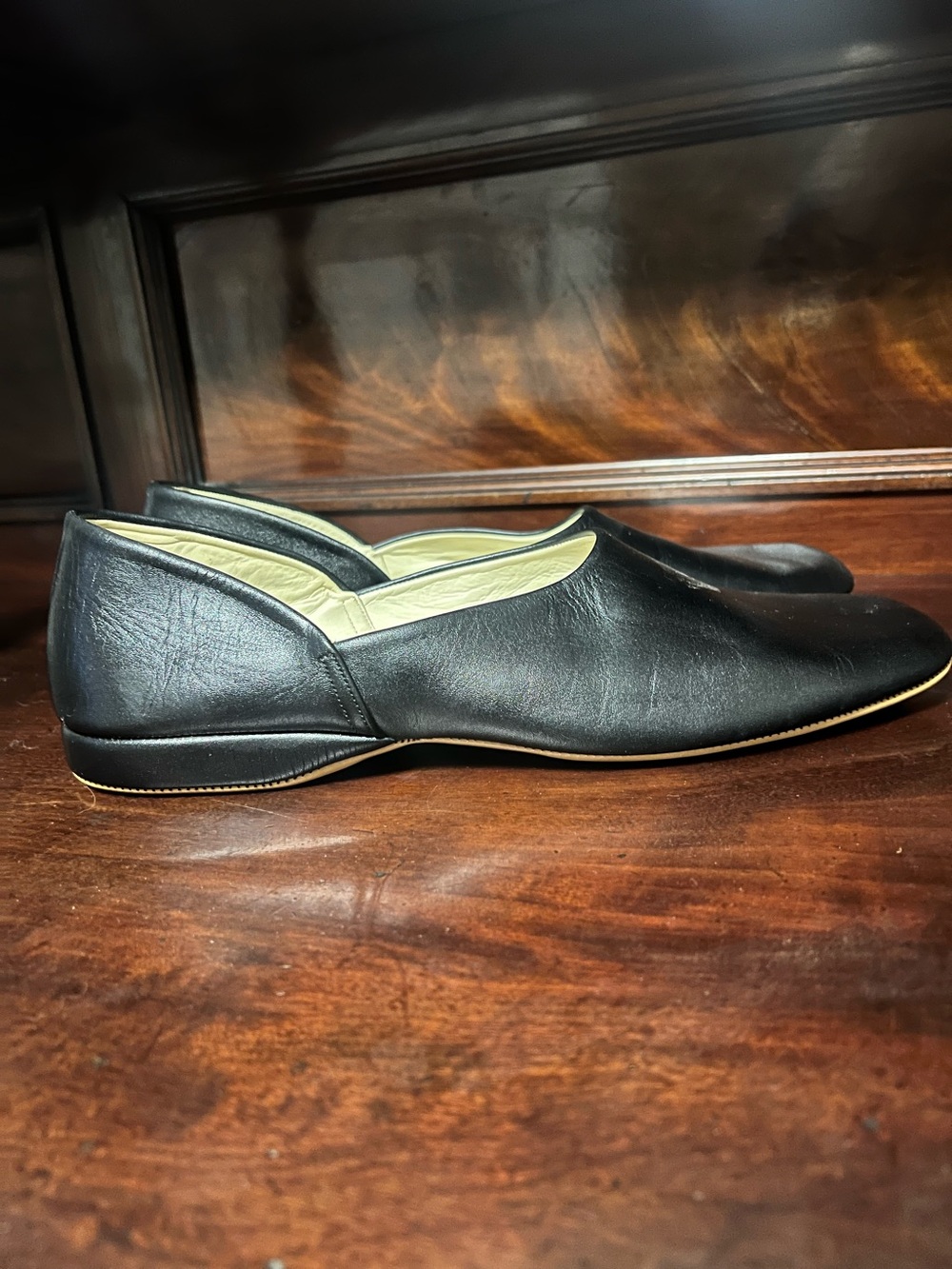 Church's Black Leather Slip-ons for Men, US Size 11.5 Like New!